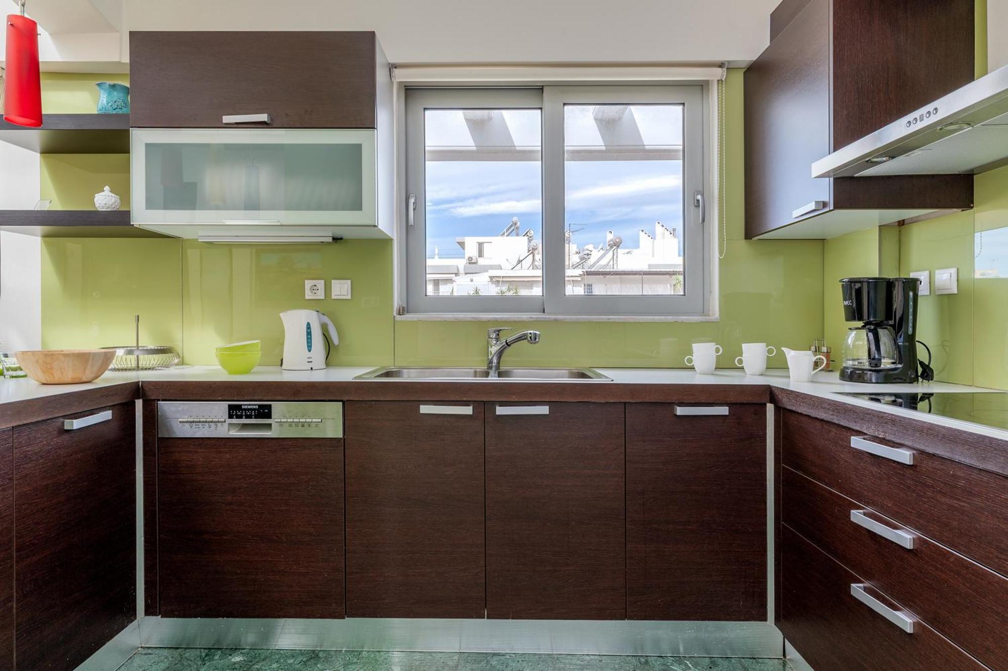 Elvita Athens Sea View Maisonette Exteriör bild
