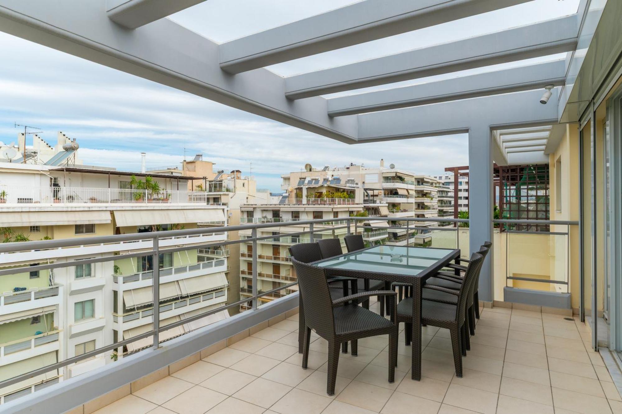 Elvita Athens Sea View Maisonette Exteriör bild