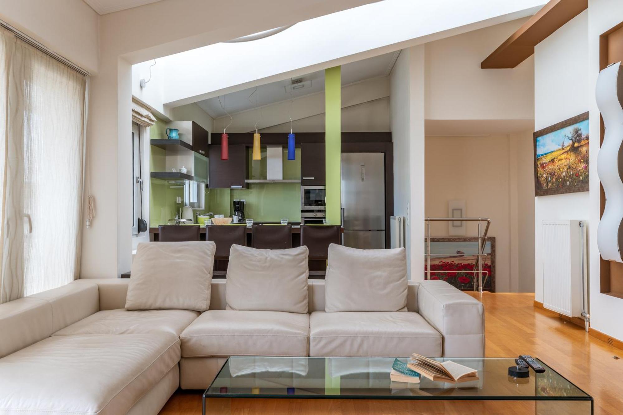Elvita Athens Sea View Maisonette Exteriör bild