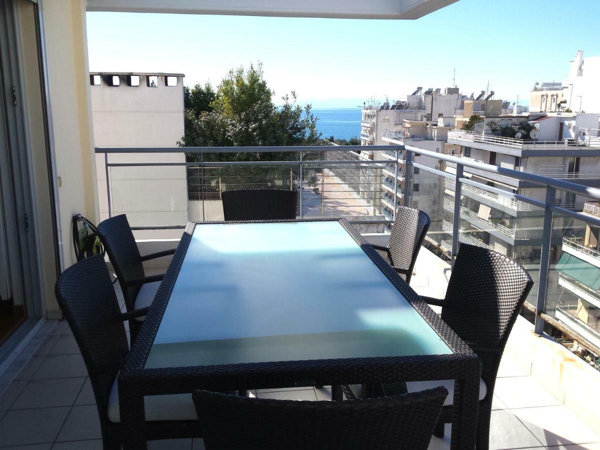 Elvita Athens Sea View Maisonette Lägenhet Exteriör bild